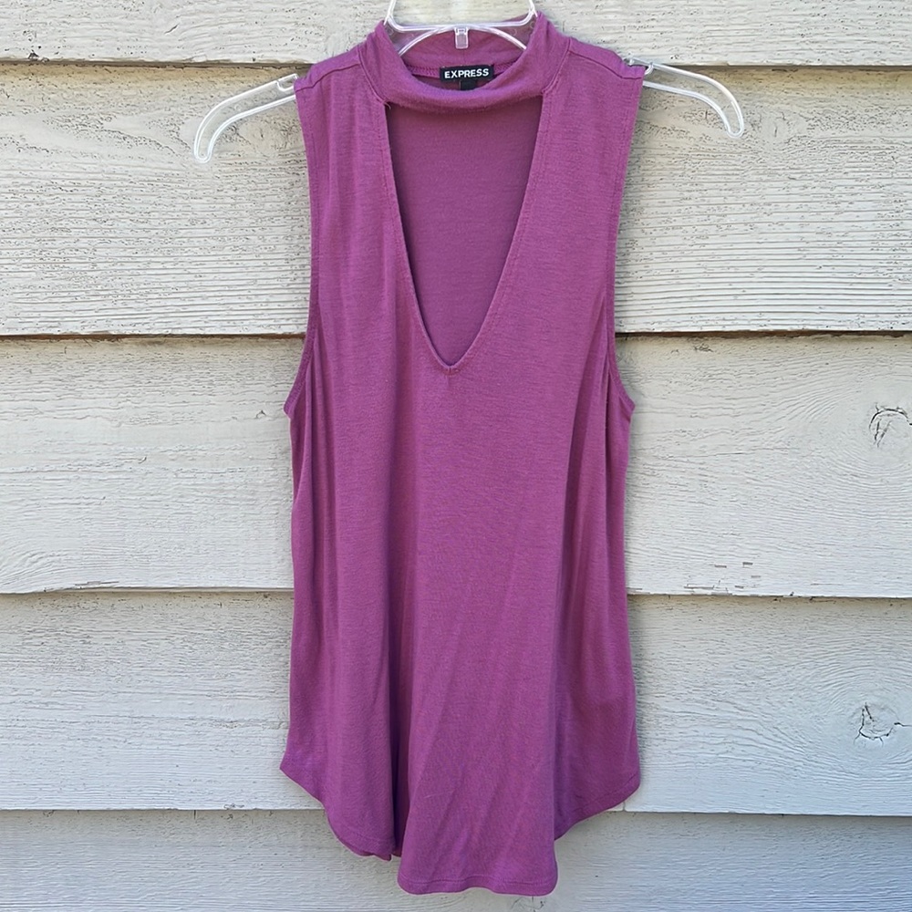 Express Halter Tank Top